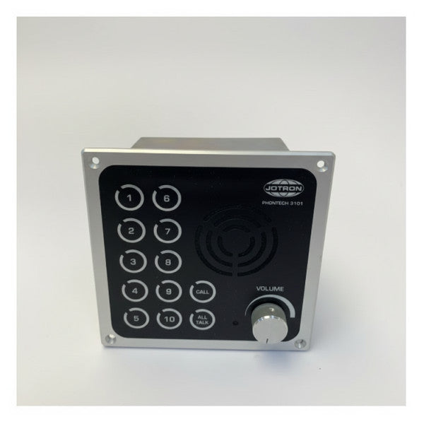 Zenitel CIS P-3101 talkback-masterstation - 10 linjer, 24VDC