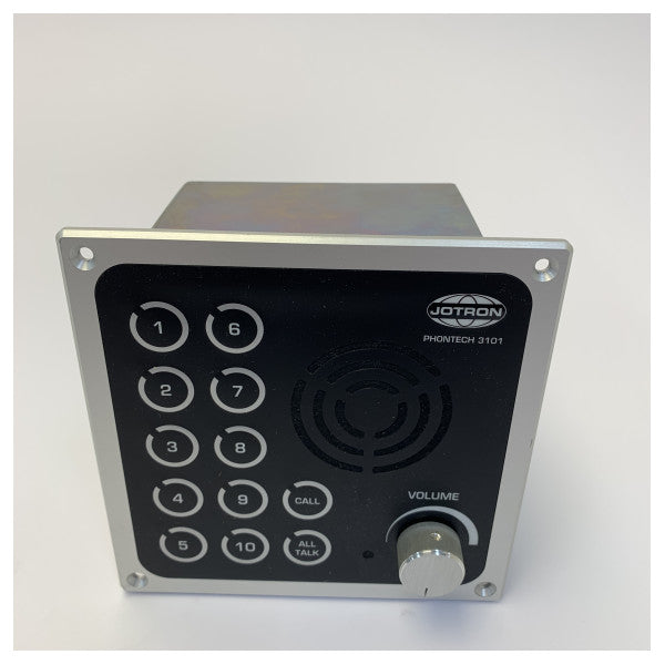 Zenitel CIS P-3101 talkback-masterstation - 10 linjer, 24VDC