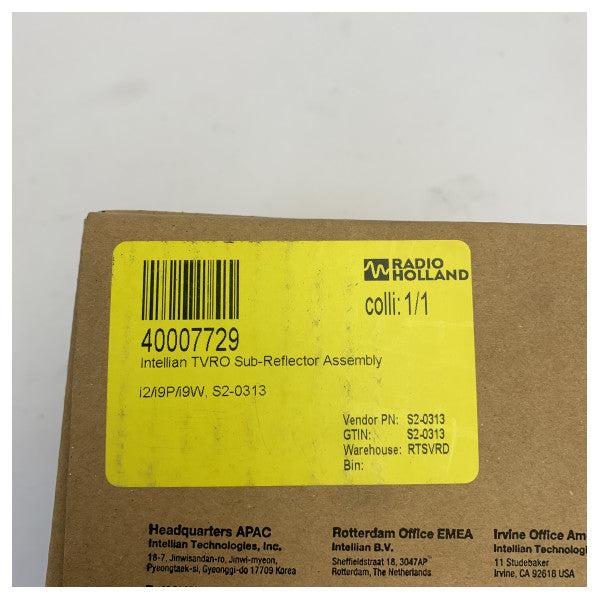 Conjunto de sub-refletor Intellian TVRO para i2, i9P, i9W TV por satélite marítima - S2-0313