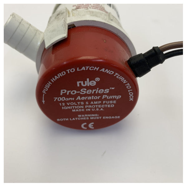 Αεραντλία θαλάσσης Rule 700 GPH 12V - Υποβρύχια αντλία σεντίνας 203c