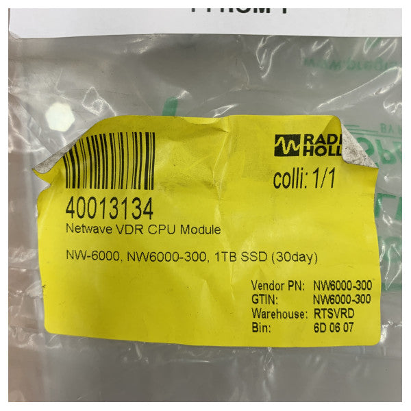 وحدة CPU لجهاز Netwave NW6000 VDR مع SSD بسعة 1 تيرابايت (تسجيل لمدة 30 يومًا) - NW6000-300