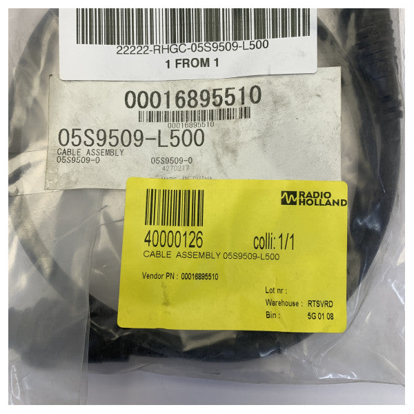 Комплект кабели Furuno FS-2570 MF/HF радио 05S9509-L500 | Морска електроника