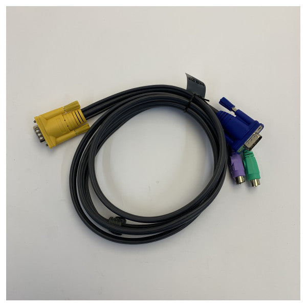 Kejbil KVM Aten 2L-5202P PS/2 ta’ 1.8m b’Konnettur SPHD 3 f’1