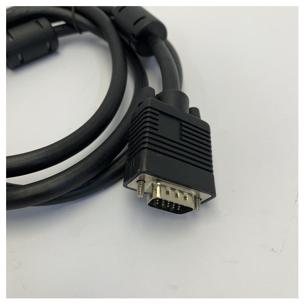 COPARTNER SVGA HD-skärmkabel M/M 1,8 m med ferritkärnor - CAB4260-180