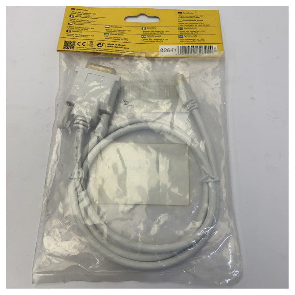 DeLOCK Cavo Mini DisplayPort a DVI 1m