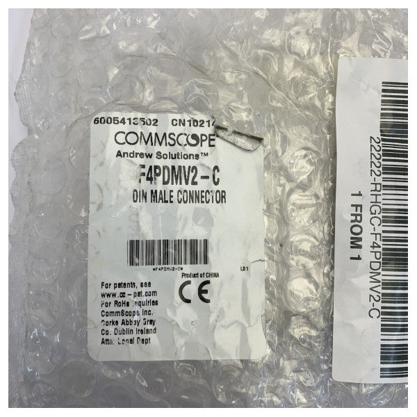 Heliax RF-Stecker N-Typ Male Lötanschluss F4PNMV2-HC