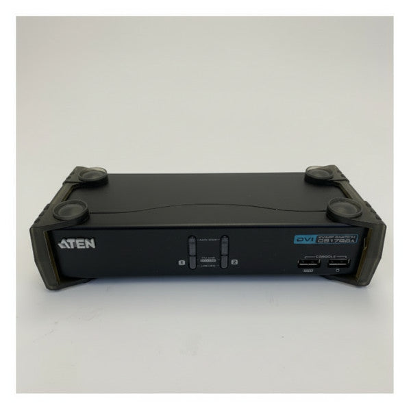オーディオおよびケーブル付き Aten CS1762A 2ポートUSB DVI KVMPスイッチ