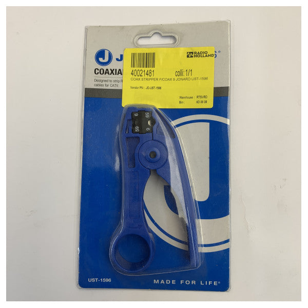 Jonard Tools UST-1596 koaksialkabelavmantler for COAX 9-kabler