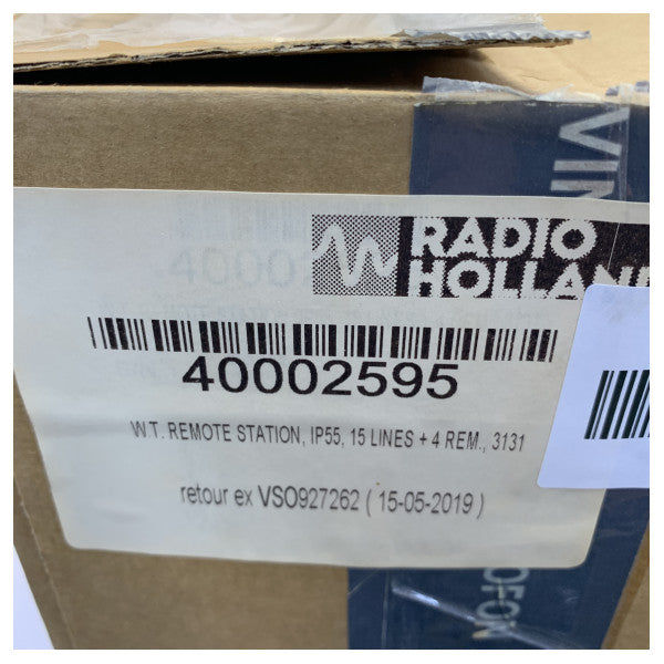 Phontech ICS-6200 Intercomunicador Marítimo W.T. Estação Remota 3131 | 15 linhas