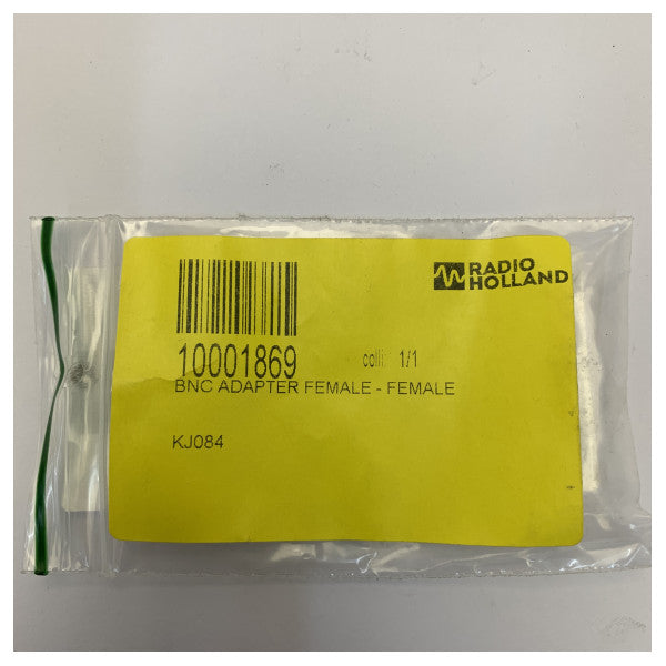 Intronics BNCメス to BNCメス RFコネクタアダプター 75Ω - KJ084