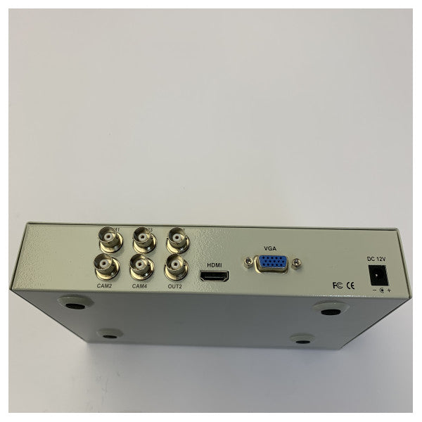معالج الفيديو الرباعي Dacom A1730346 - فاصل كاميرا 4 قنوات HDMI VGA مع جهاز تحكم عن بُعد