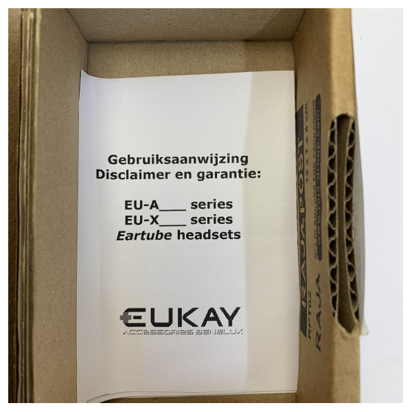 Eukay EU-XSE2W-M7 2-Draht-Überwachungs-Walkie-Talkie-Headset
