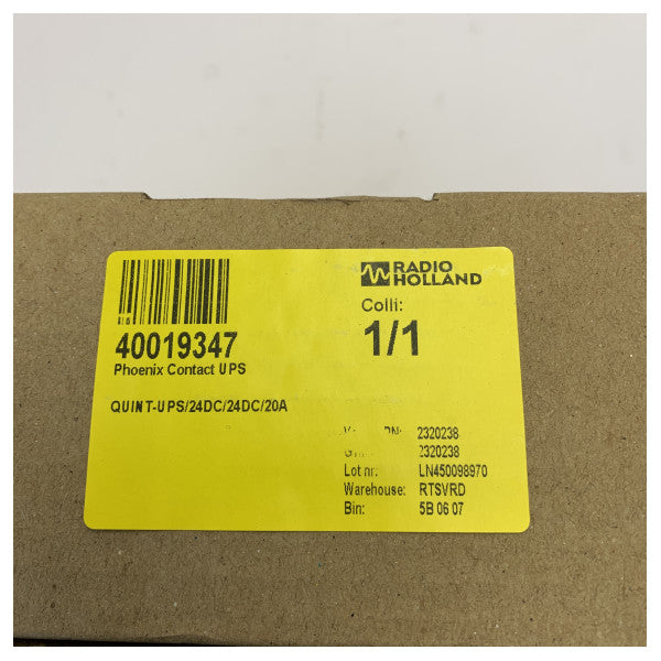 Phoenix Contact QUINT-UPS/24DC/24DC/20A - 2320238