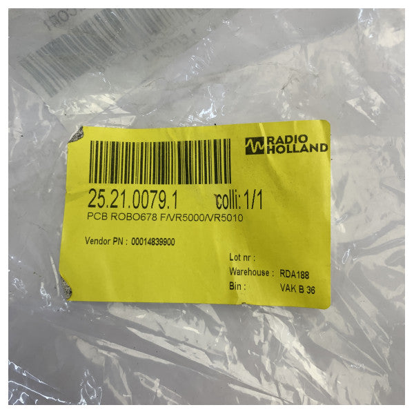 Placa de circuito impresso Furuno VDR ROBO-678 para gravador de dados de viagem VR-3010 e VR-5010