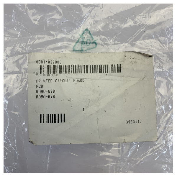 Placa de circuito impresso Furuno VDR ROBO-678 para gravador de dados de viagem VR-3010 e VR-5010