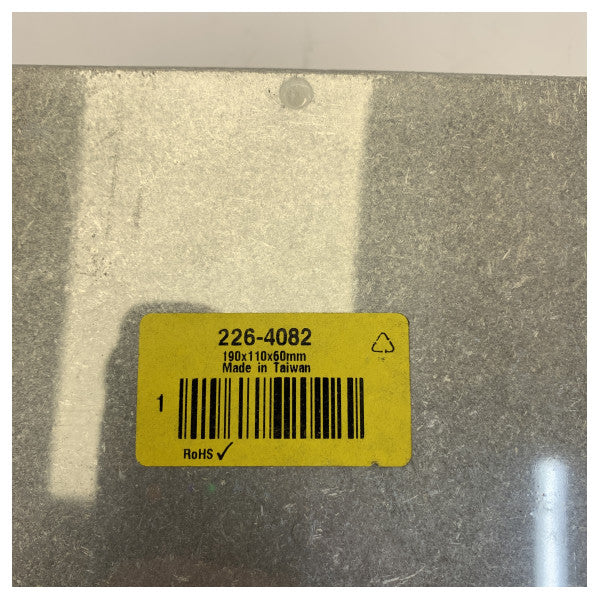 Camdenboss RTM5006/16-NAT Kaxxa tal-għeluq elettrika minn aluminju die-cast IP65 192x112x61mm