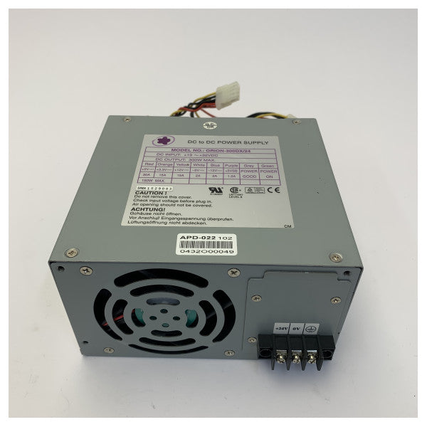 Orion 300DX/24 ATX DC/DC strømforsyning 300W 24VDC til 12V/2A - Industriel marine