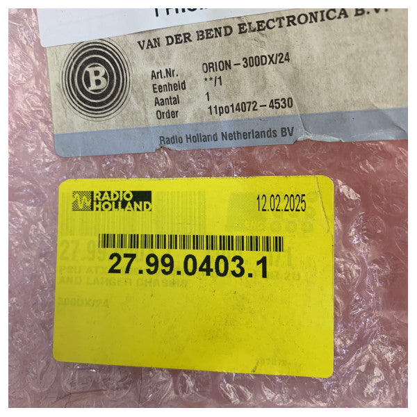 Orion 300DX/24 ATX DC/DC nätdel 300 W 24 VDC till 12 V/2A - Industriell marin