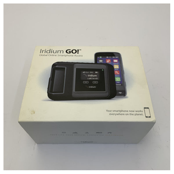 Iridium GO! Satellite WiFi Hotspot Communicator - Marine Grade Internet Device