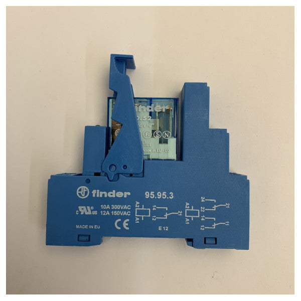 Finder Elektriskt relä och sockel EZ000814 - Marin klass plug-in-relä