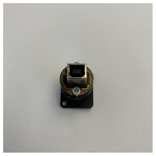 Neutrik NAUSB-W-B vändbar USB 2.0 panelmonterad kontakt