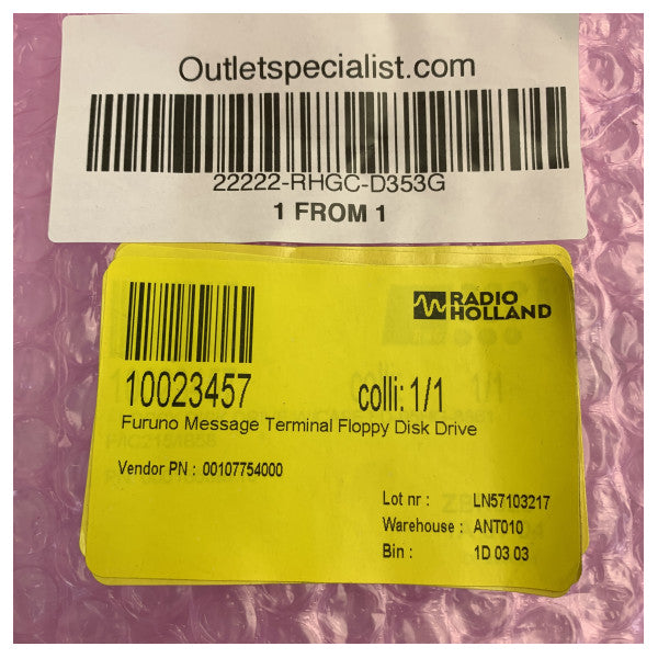 Furuno D353G Internal Floppy Disk Drive for Marine Electronics