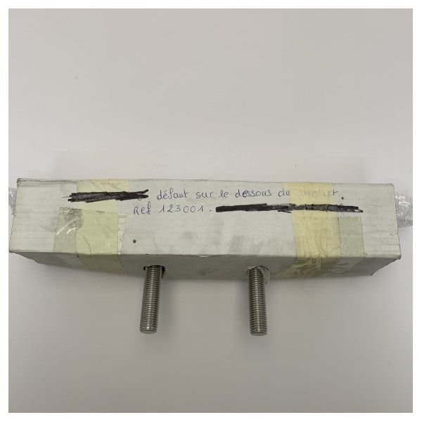 مربط بينيتو من الفولاذ المقاوم للصدأ عالي الجودة 350 مم - 65 مم - 123001