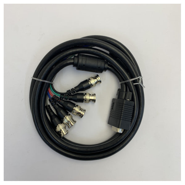 EK553SW-2 Marine RGBHV-videokabel - VGA till BNC-datordisplaykabel - 2 m
