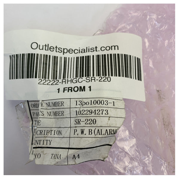 Tokyo Keiki Kreiselkompass-Alarm-PCB/PWB für SR-220 TG-3000 TG-5000