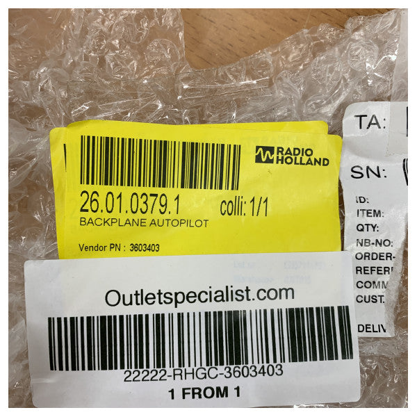 Raytheon 3603403 Marine Electronics Interface Board - Navigasjonskontroll reservedel