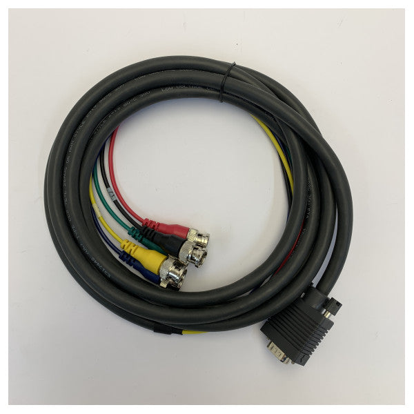 Kramer 92-5105010 VGA til BNC-kabel - Professionel marinekvalitets videokonnetor