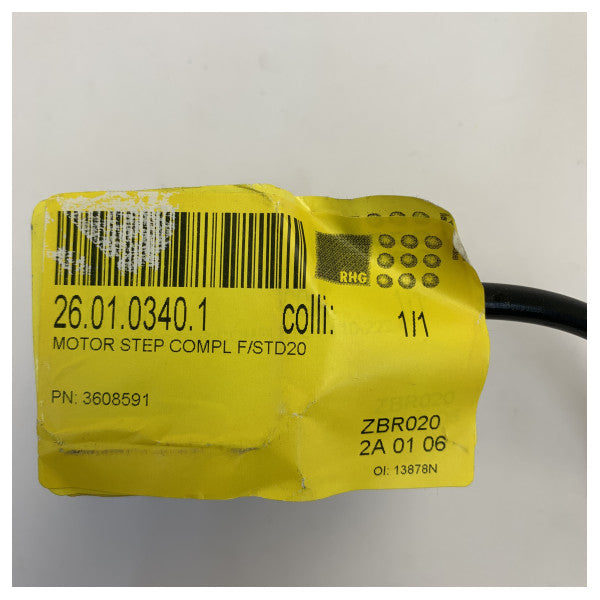 Raytheon 3608591 マリン制御システム用ステッパーモーター