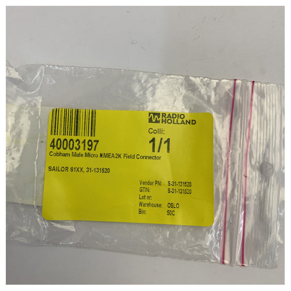 Cobham 406100-934 Marine Electronics Connector