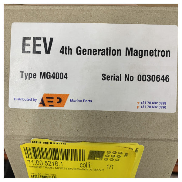 EEV e2v MG5238A-MG4004 X-лентов морски радарен магнетрон