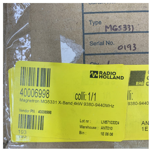 TERMA MG5331 Marine-Elektromagnet-Solenoid mit Bananenstecker-Anschlüssen