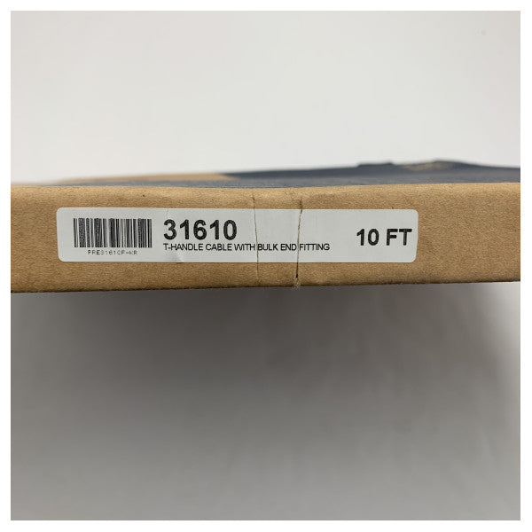 Maxflex 31610 Marine Steering Cable with T-Handle and Solid End - 10ft -