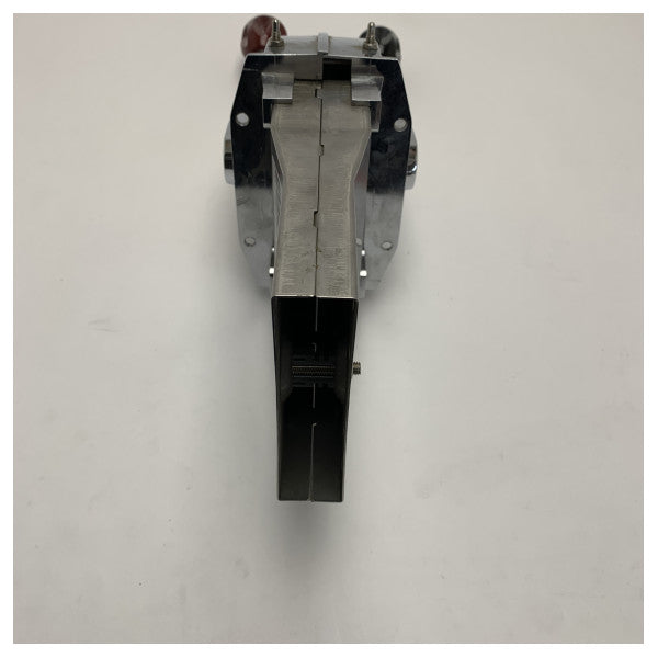 Poignée de gaz dual en acier inoxydable Hi-Lex pour le contrôle du moteur et de la boîte de vitesses Morse