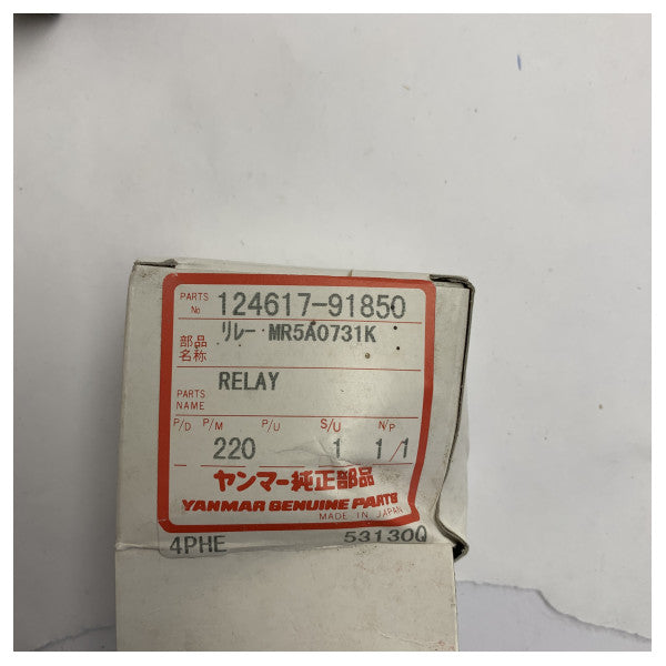Yanmar 124617-91850 MR5A 12V Motorrelais