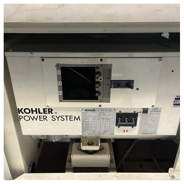 Употребяван дизелов генератор Kohler 125EFOZ за морска техника 1500 об/мин | 125 kW | 50 Hz | 220/380V