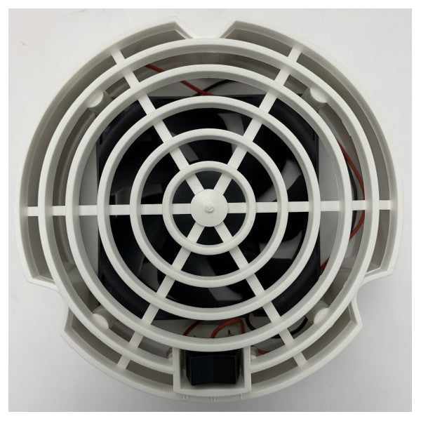 Vetus FAN24 24V DC Marin 2-hastigheters vit ventilator