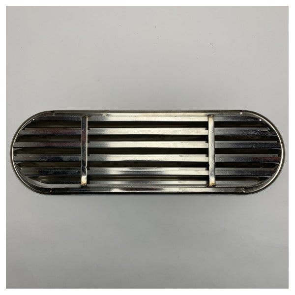 Vetus Louvred Stainless Steel 470 x 126 mm 50HP Engine Air Suction Vent