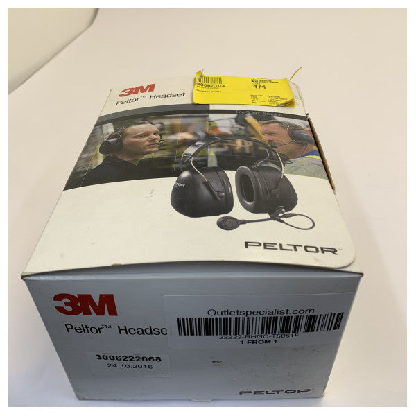 Casque de communication marine 3M Peltor M53H79A-T5061F avec câble spiralé