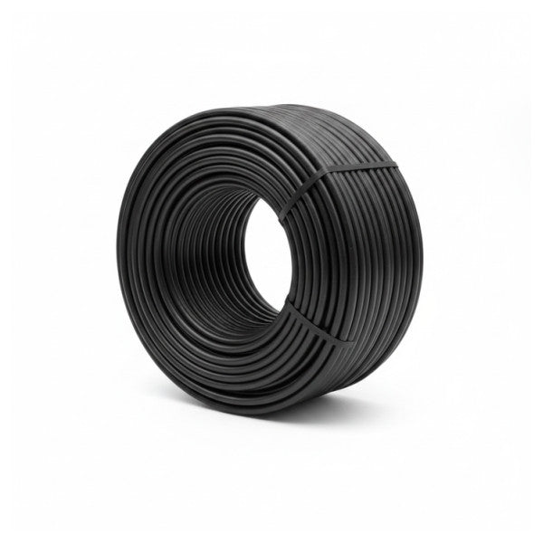 Cooselec H05VV-F 3G 1.5mm 100m フレキシブル電源ケーブル 黒