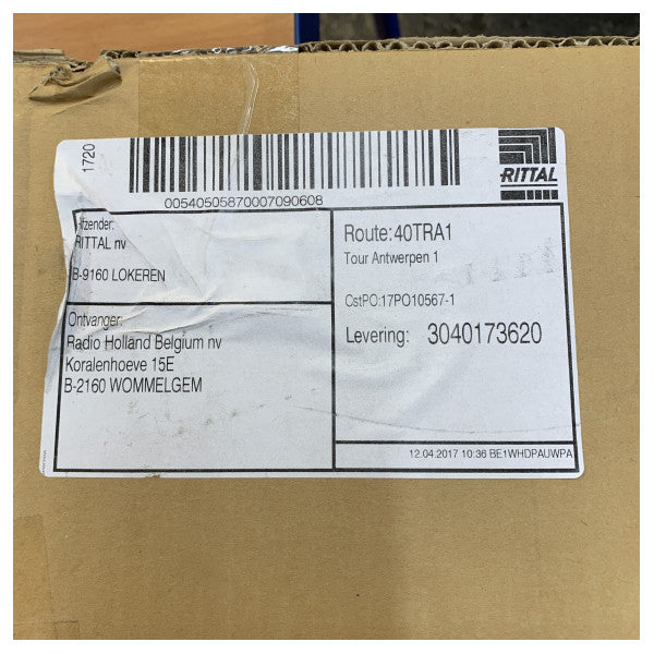 Rittal DK 5502145 Kabelkanal 42U 800x2200mm RAL 9005 Gehäusemanagement