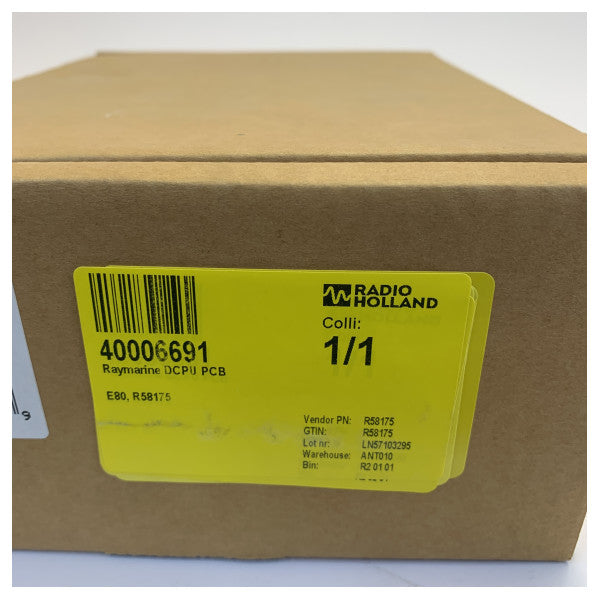لوحة الدائرة الرئيسية PCB DCPU لجهاز Raymarine E80 R58175