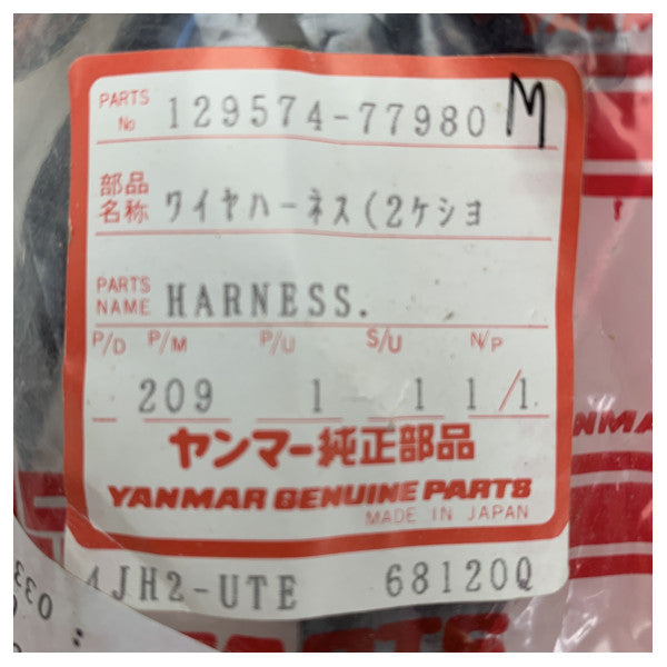 Yanmar 129574-77980 ledningsnett forlengelseskabelsett