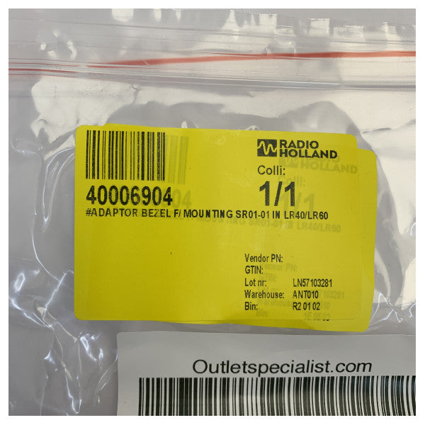 Marine Adaptor Bezel for SR01-01 Mounting in LR40/LR60 - Yacht Hardware