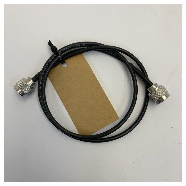 Amphenol RF коаксиален кабелен монтаж N-тип мъжки към N-тип мъжки 1 m - 175101-19-M1