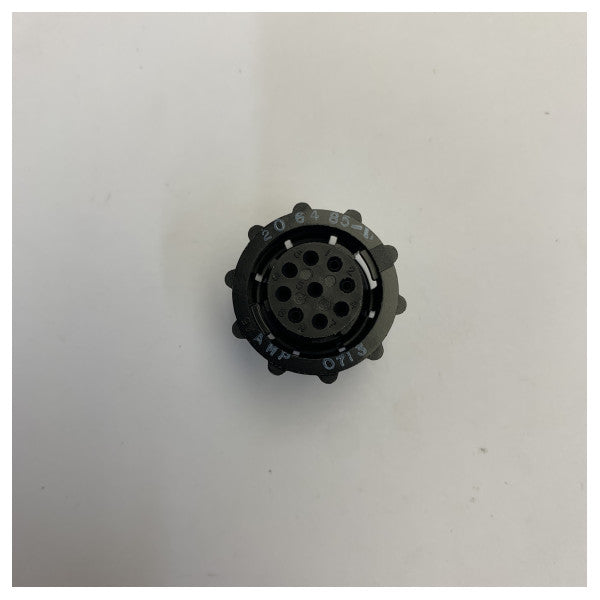 TE Connectivity 206485-1 Circular Plastic Connector 9-Pin 250VDC CPC