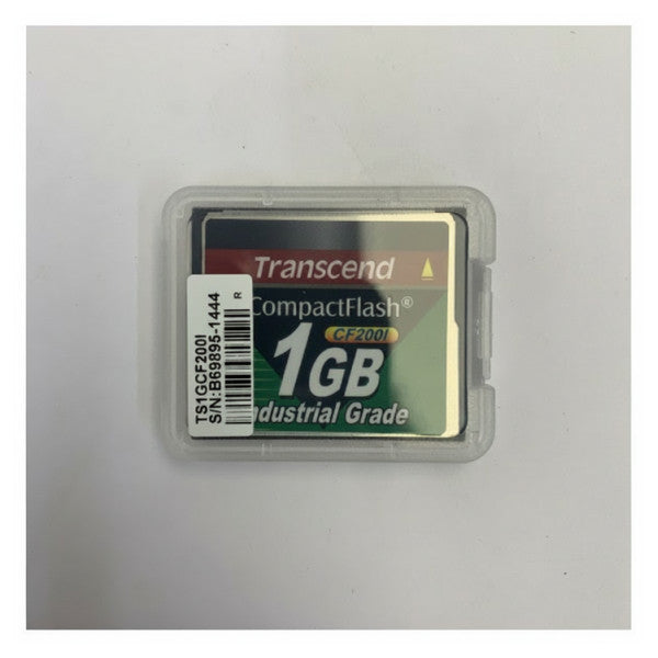 Transcend 1GB CompactFlash карта 133X SLC индустриален клас TS1GCF200i
